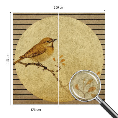 Detská fototapeta Harmónsky vták