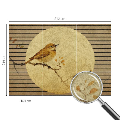 Detská fototapeta Harmónsky vták