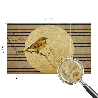 Detská fototapeta Harmónsky vták