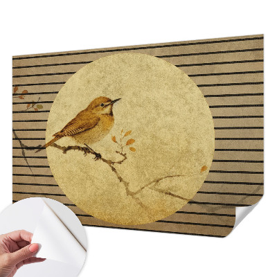 Detská fototapeta Harmónsky vták