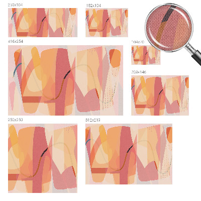 3D tapeta na stenu Farebná abstrakcia