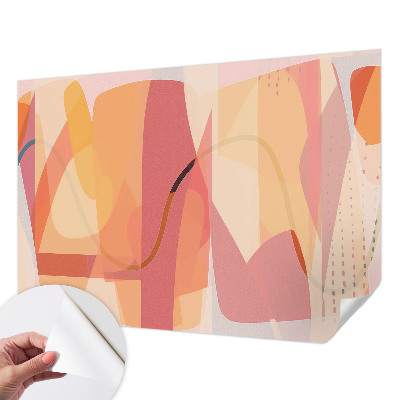 3D tapeta na stenu Farebná abstrakcia