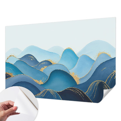 Fotografická tapeta do detskej izby Zvlnená krajina