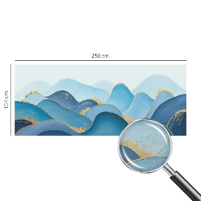 Fotografická tapeta do detskej izby Zvlnená krajina