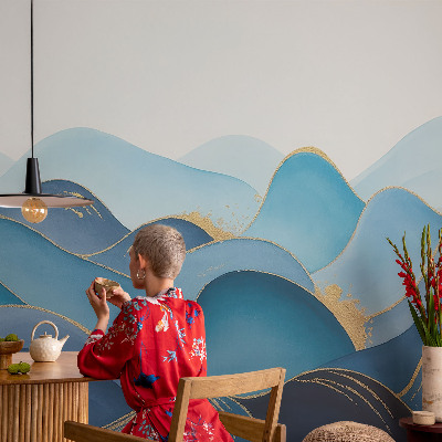 Fotografická tapeta do detskej izby Zvlnená krajina