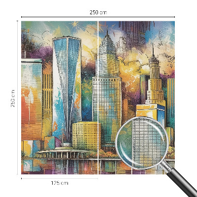 Detská tapeta Panoráma mesta