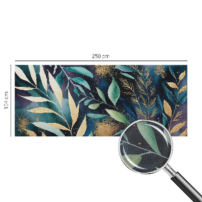 Tapeta do obývačky Botanické listy