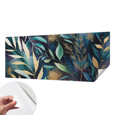 Tapeta do obývačky Botanické listy