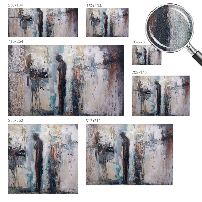 Samolepiaca fototapeta do spálne Záhadná postava