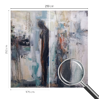 Samolepiaca fototapeta do spálne Záhadná postava