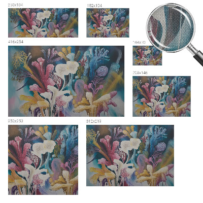 3D tapeta na stenu Kvetinová explózia