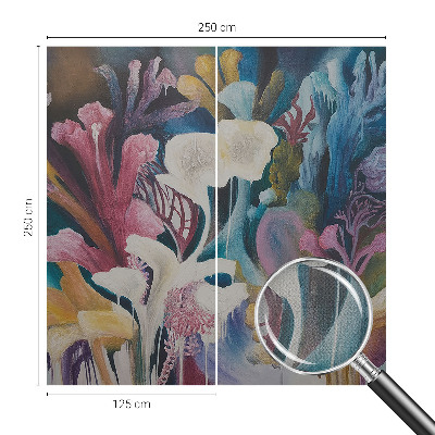 3D tapeta na stenu Kvetinová explózia