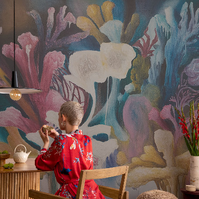 3D tapeta na stenu Kvetinová explózia