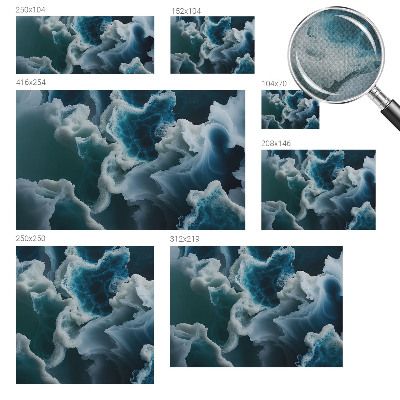 3D tapeta Morské vlny