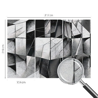 Fototapeta do detskej izby Geometrická abstrakcia