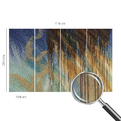 Tapeta do detskej izby Abstraktná kompozícia