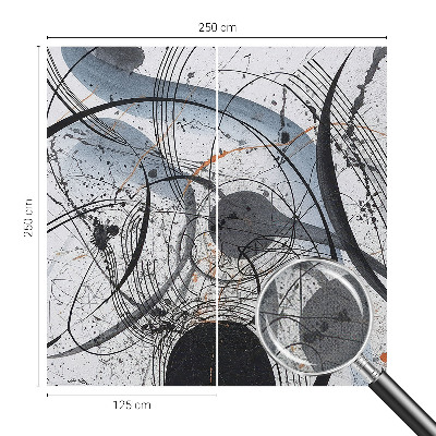 Fototapeta pre dievča Expresívna abstrakcia