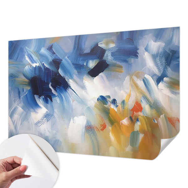 Samolepiaca tapeta Farebné ťahy