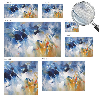 Samolepiaca tapeta Farebné ťahy