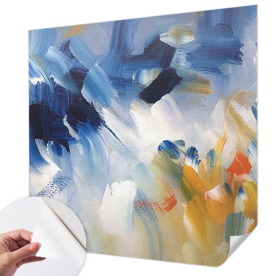 Samolepiaca tapeta Farebné ťahy