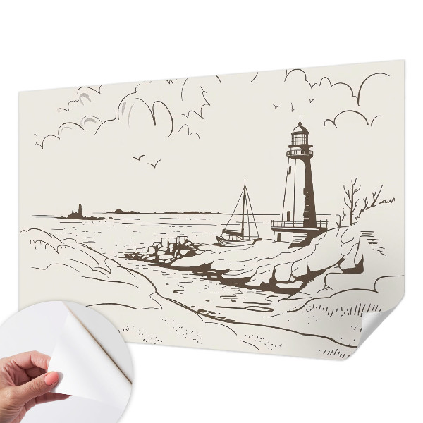 Tapety na stenu samolepiace Pobrežná krajina