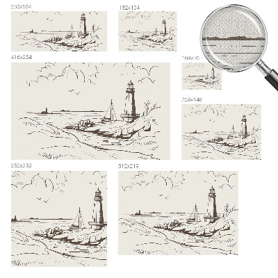 Tapety na stenu samolepiace Pobrežná krajina