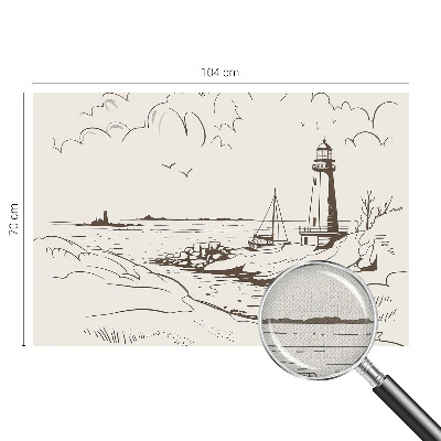 Tapety na stenu samolepiace Pobrežná krajina