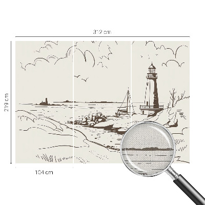 Tapety na stenu samolepiace Pobrežná krajina