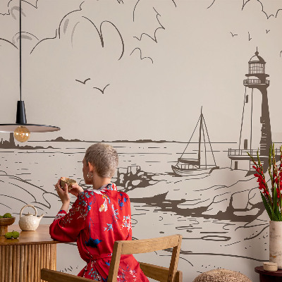 Tapety na stenu samolepiace Pobrežná krajina