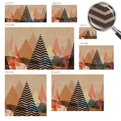 Fotografická tapeta samolepiaca Abstraktná krajina