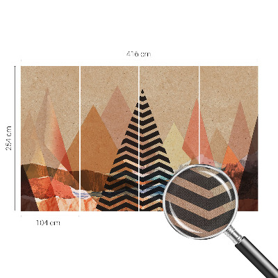 Fotografická tapeta samolepiaca Abstraktná krajina