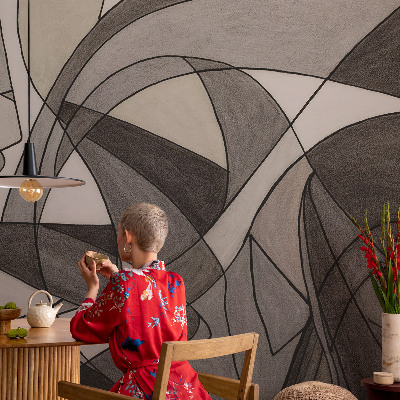 Samolepiaca fototapeta do detskej izby Geometrická abstrakcia