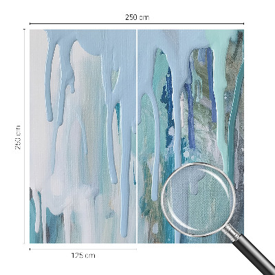 3D fototapeta Modré kaskády