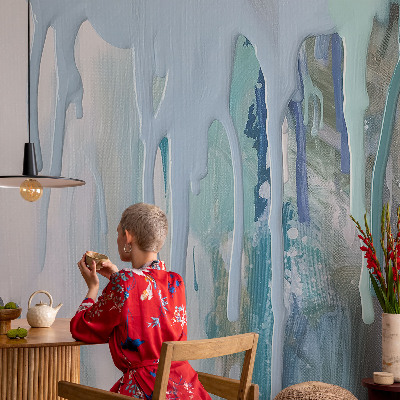 3D fototapeta Modré kaskády