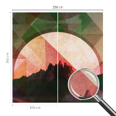 3D tapeta na stenu Malebné kopce