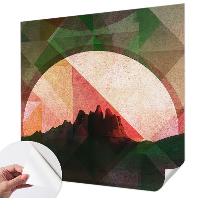 3D tapeta na stenu Malebné kopce