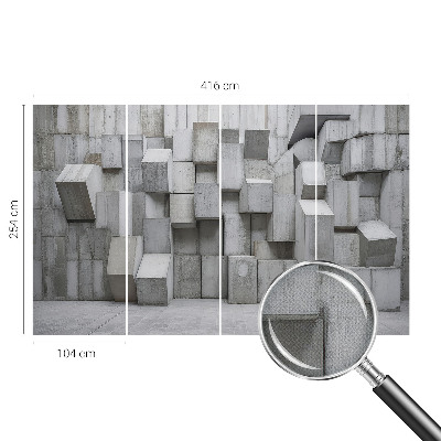 Detská tapeta Betónové bloky