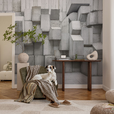 Detská tapeta Betónové bloky