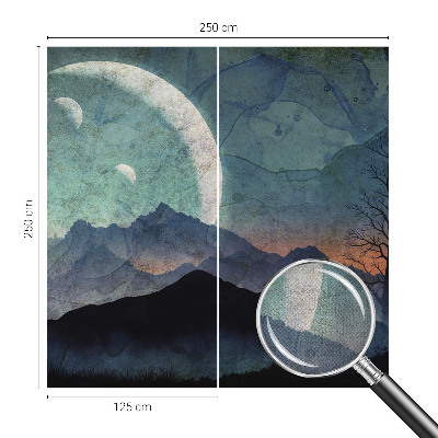 Fototapeta do detskej izby Nočná krajina