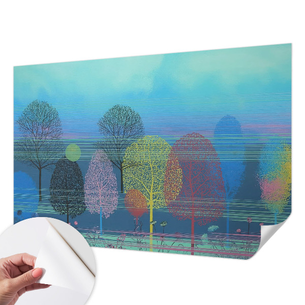 Tapety na stenu samolepiace Farebná harmónia