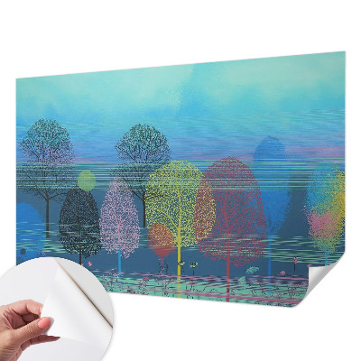 Tapety na stenu samolepiace Farebná harmónia