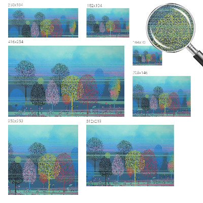 Tapety na stenu samolepiace Farebná harmónia