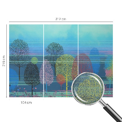 Tapety na stenu samolepiace Farebná harmónia