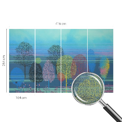 Tapety na stenu samolepiace Farebná harmónia