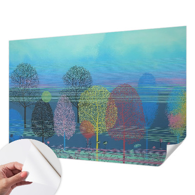 Tapety na stenu samolepiace Farebná harmónia