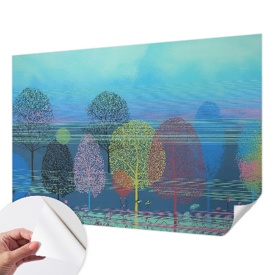 Tapety na stenu samolepiace Farebná harmónia