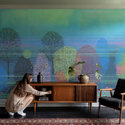 Tapety na stenu samolepiace Farebná harmónia