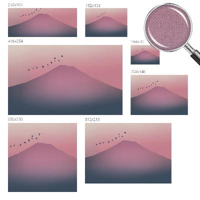 Samolepiaca tapeta Horský západ