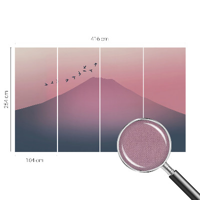 Samolepiaca tapeta Horský západ