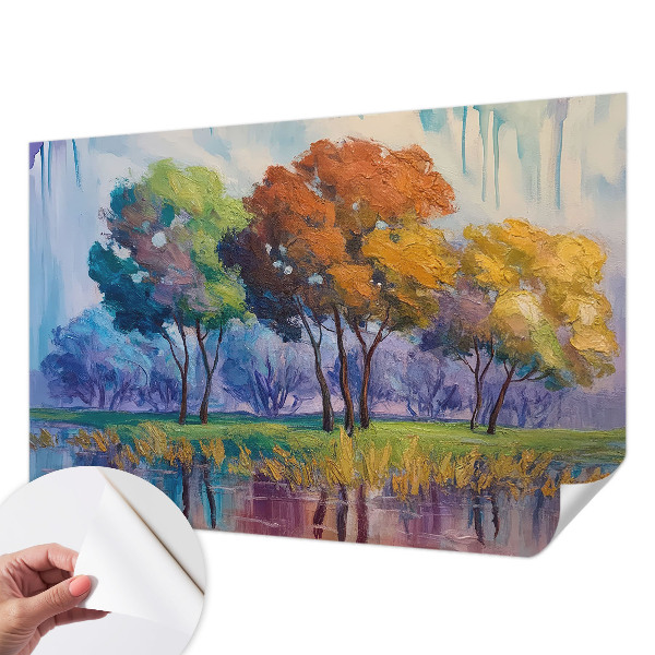 Fotografická tapeta do detskej izby Abstrakcia stromu